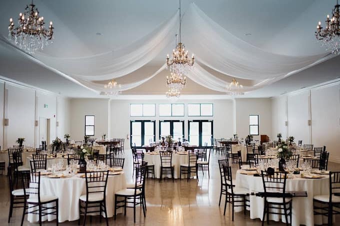 beautiful wedding venue david springer estate decorated in black and white perfect setting for a wedding with the option of a bridal hair suite